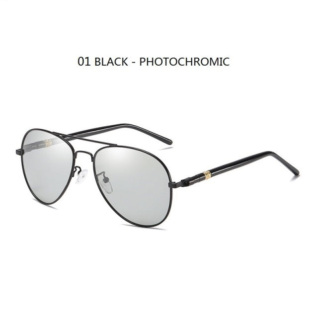 Classic Photochromic Sunglasses For Men Women Polarized Chameleon Sun Glasses AV8R