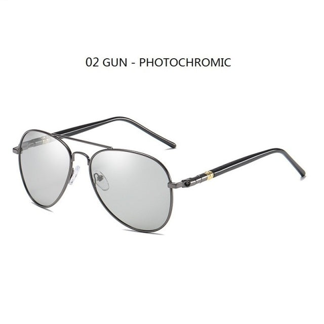 Classic Photochromic Sunglasses For Men Women Polarized Chameleon Sun Glasses AV8R