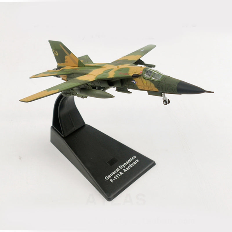 F111 Airplane Diecast Metal Aircraft Model US Air Force F-111 Aardvark Planes Model Factory AV8R