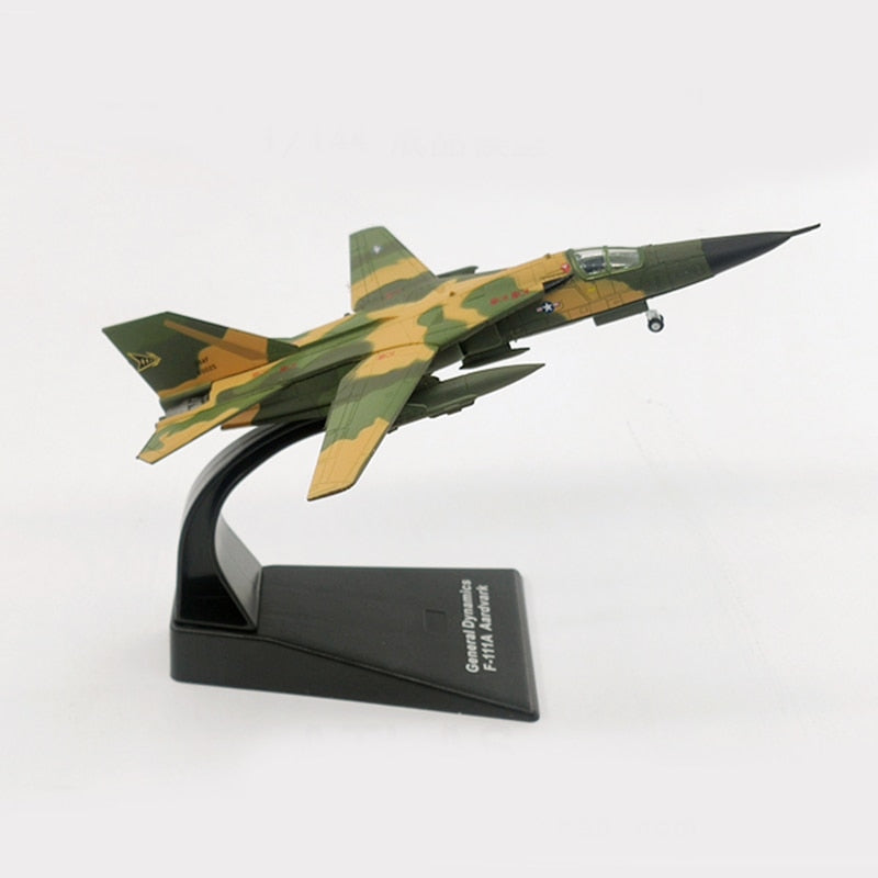 Airplane Diecast Metal Aircraft Model US Air Force F-111 Aardvark Planes Model Factory Dropshipping AV8R