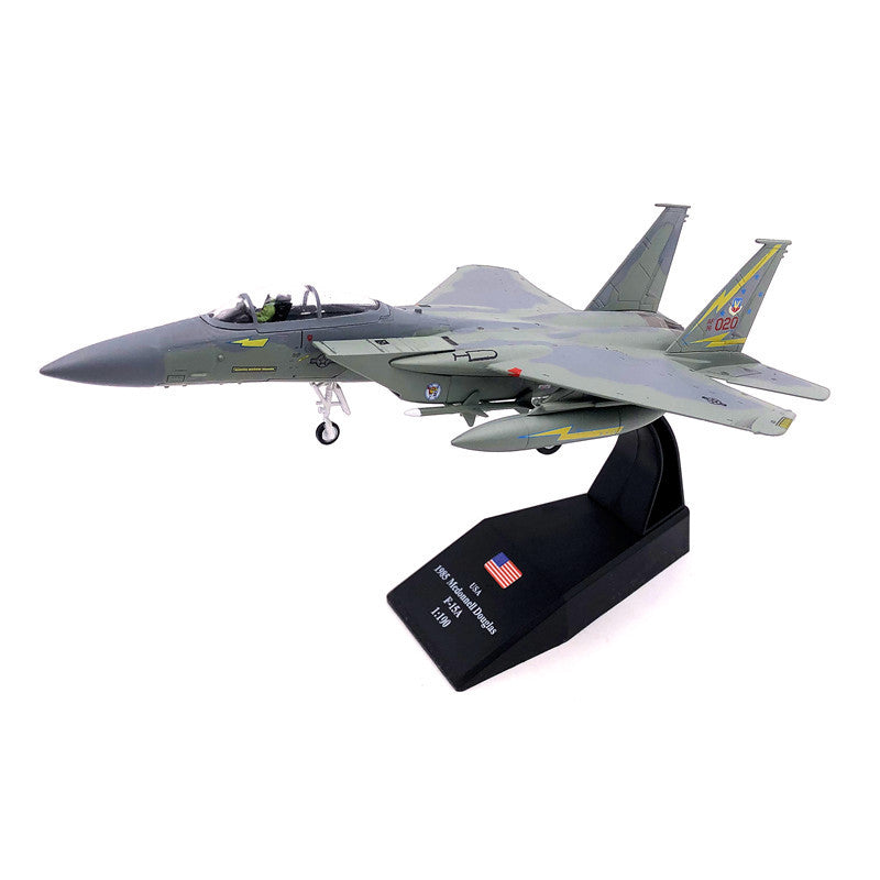 Military Model U.S. Army F-15C fighter Assault eagle military Aircraft AV8R