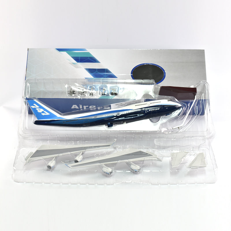 Boeing 747 Plane Model Airplane Model Aircraft Model 1/160 Scale Diecast Resin Airplanes AV8R