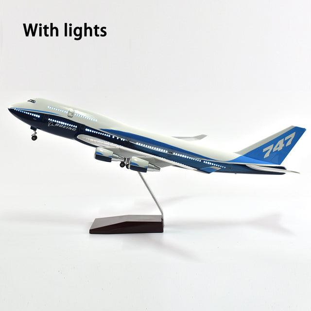 Boeing 747 Plane Model Airplane Model Aircraft Model 1/160 Scale Diecast Resin Airplanes AV8R