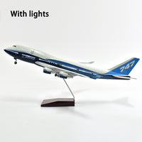 Thumbnail for Boeing 747 Plane Model Airplane Model Aircraft Model 1/160 Scale Diecast Resin Airplanes AV8R