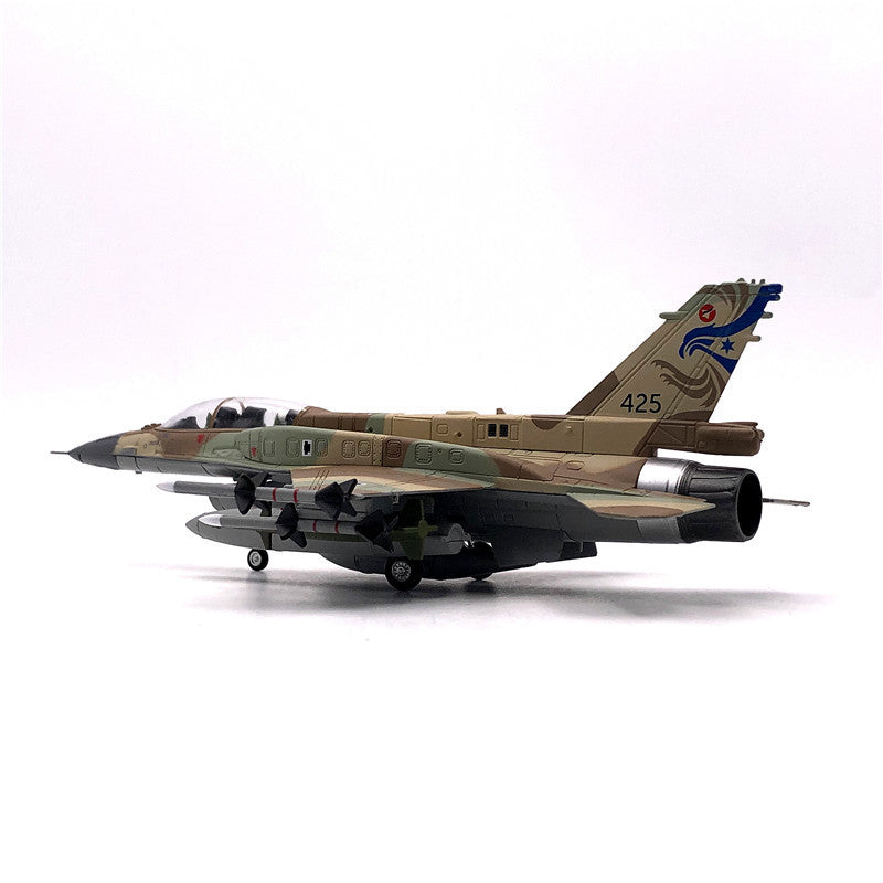 Aircraft Model Diecast Metal 1:72 Israeli Air Force f-16i thunderstorm military fighter model Plane AV8R