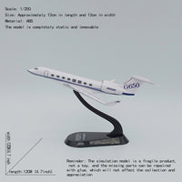 Thumbnail for Gulfstream G650 Aircraft Diecast 1/250 Scale Planes G650 Airplane Model Plane Model AV8R