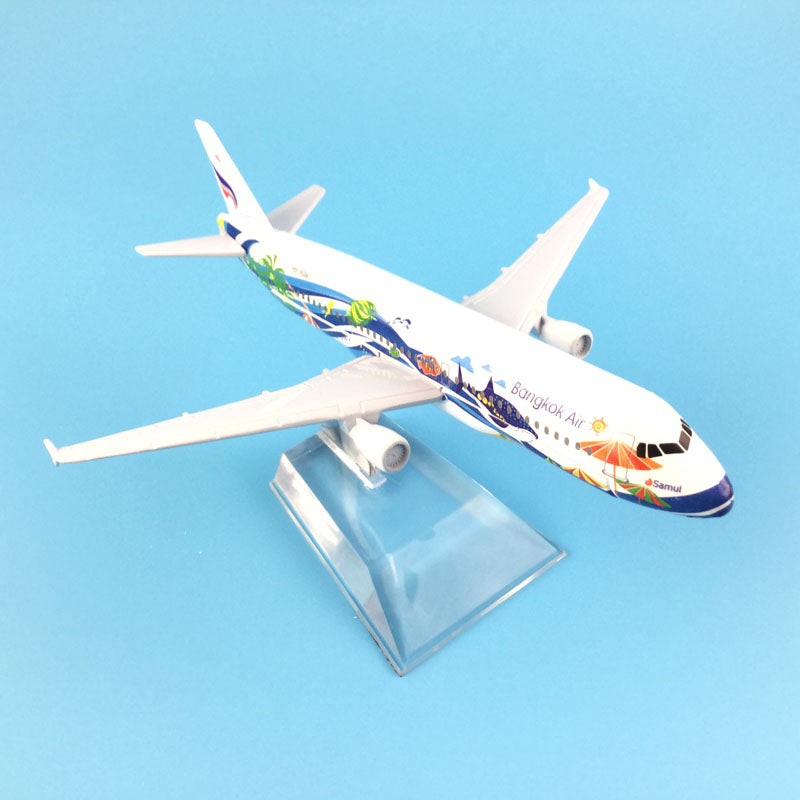 Thailand Thai Bangkok Air Airlines Airbus 320 A320 Airways Plane Model Aircraft Airplane Model AV8R