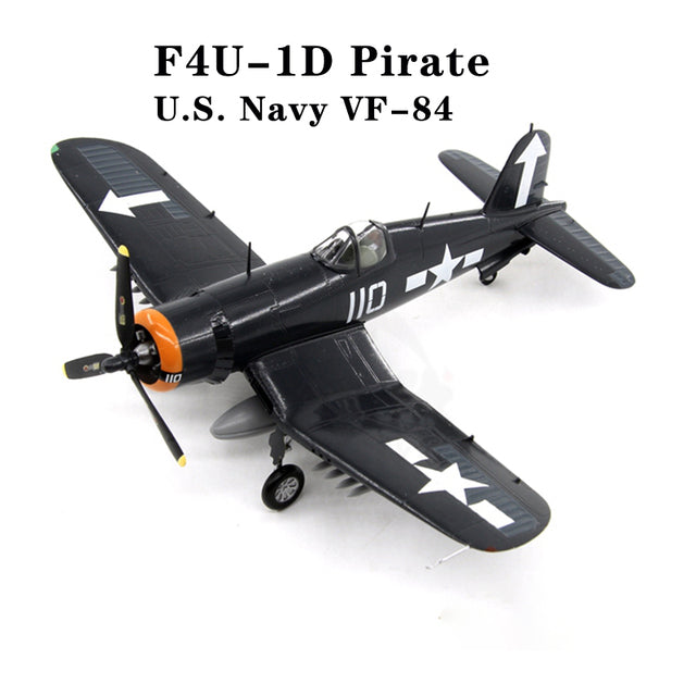 U.S. Navy F4U-1D Pirate fighter VF-84 Airplane model Drop shipping AV8R