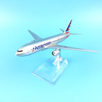 Thumbnail for Free Shipping American Airlines Boeing 777 16cm alloy metal model aircraft child Birthday gift plane models toys for children AV8R