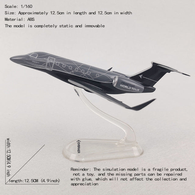 EMBRAER Pilot 600 fighter aircraft Diecast 1/100 Scale Planes A29 Airplane Model Plane Model Dropshipping AV8R