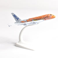 Thumbnail for ANA sea turtle painting Airbus A380 Airplane Model Aircraft Model Diecast Metal Planes Model All Nippon Airways AV8R