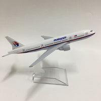 Thumbnail for Malaysia Airlines Boeing 777 Plane Model Airplane Model Aircraft Model 1:400 Diecast Metal planes AV8R