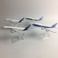 Thumbnail for United Kingdom France Concorde airplane model aircraft Diecast Model Metal 1:400 airplane AV8R