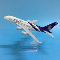 Thumbnail for United Kingdom France Concorde airplane model aircraft Diecast Model Metal 1:400 airplane AV8R