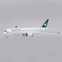 Thumbnail for Cathay Pacific Airbus A350 Airplane Model Plane With Light & Wheel Aircraft AV8R