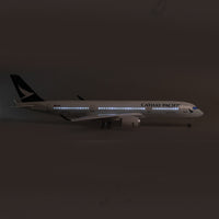 Thumbnail for Cathay Pacific Airbus A350 Airplane Model Plane With Light & Wheel Aircraft AV8R