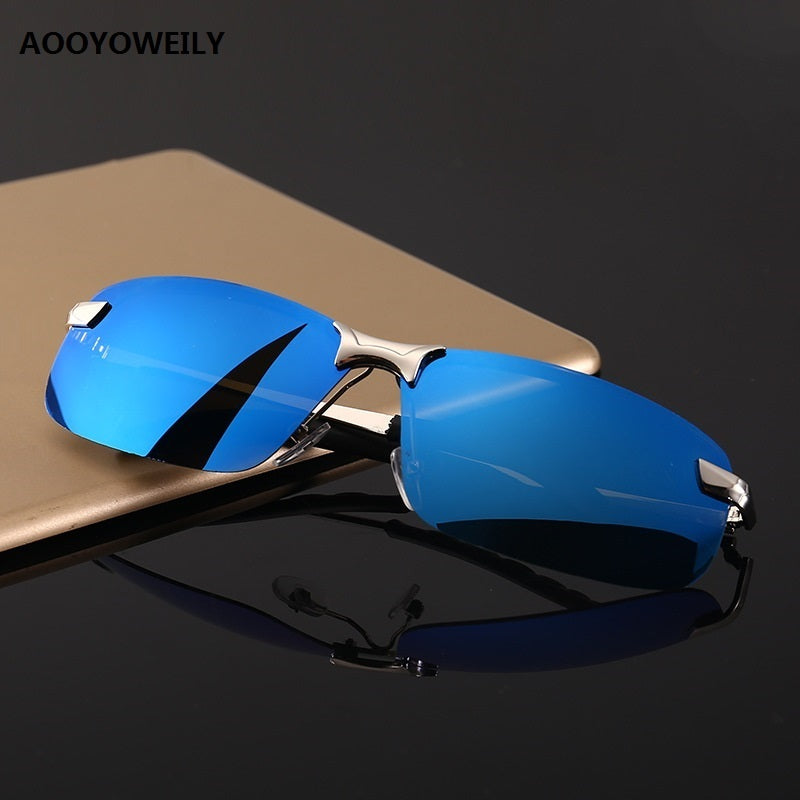 New Luxury Polarized Sunglasses For Men Driving Fishing Hiking Sun Glasses Male Classic Vintage Men&#39;s Glasses Black Shades UV400 AV8R