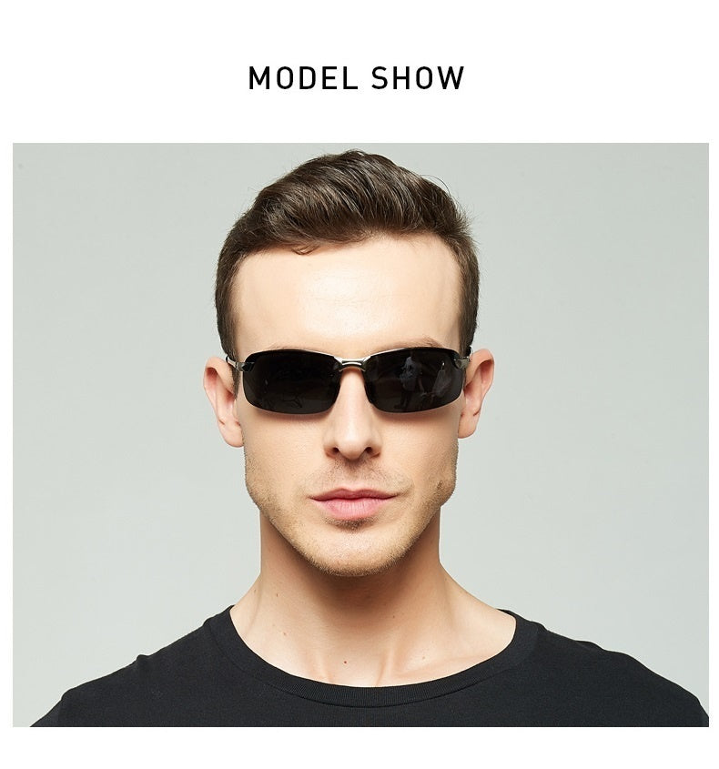 New Luxury Polarized Sunglasses For Men Driving Fishing Hiking Sun Glasses Male Classic Vintage Men&#39;s Glasses Black Shades UV400 AV8R