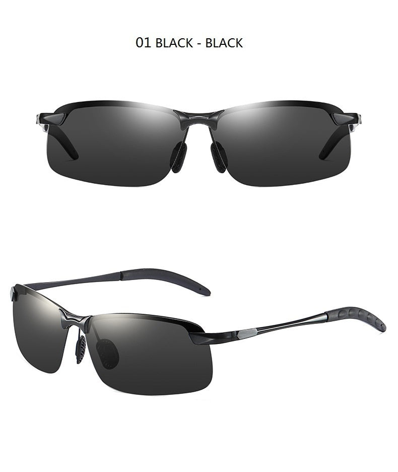 New Luxury Polarized Sunglasses For Men Driving Fishing Hiking Sun Glasses Male Classic Vintage Men&#39;s Glasses Black Shades UV400 AV8R