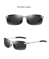 Thumbnail for New Luxury Polarized Sunglasses For Men Driving Fishing Hiking Sun Glasses Male Classic Vintage Men's Glasses Black Shades UV400 AV8R