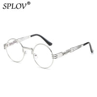 Thumbnail for New Fashion Retro Steampunk Round Metal Sunglasses for Men and Women AV8R