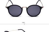 Thumbnail for New Arrival Round Sunglasses Retro Men Women Brand Designer Sunglasses AV8R