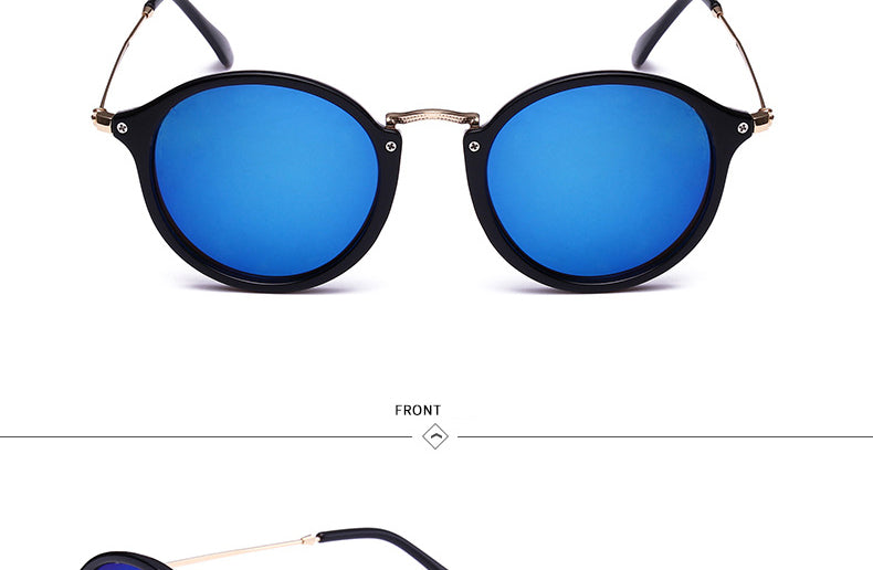 New Arrival Round Sunglasses Retro Men Women Brand Designer Sunglasses AV8R