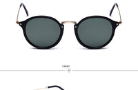 Thumbnail for New Arrival Round Sunglasses Retro Men Women Brand Designer Sunglasses AV8R