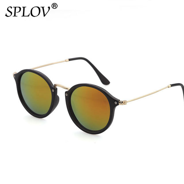 New Arrival Round Sunglasses Retro Men Women Brand Designer Sunglasses AV8R