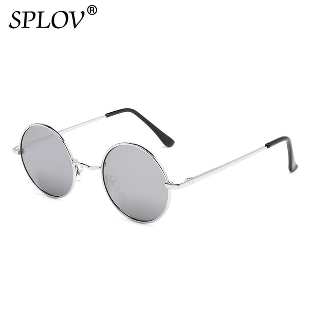 Brand Designer Polarized Round Sunglasses Classic Small Vintage Retro Glasses AV8R