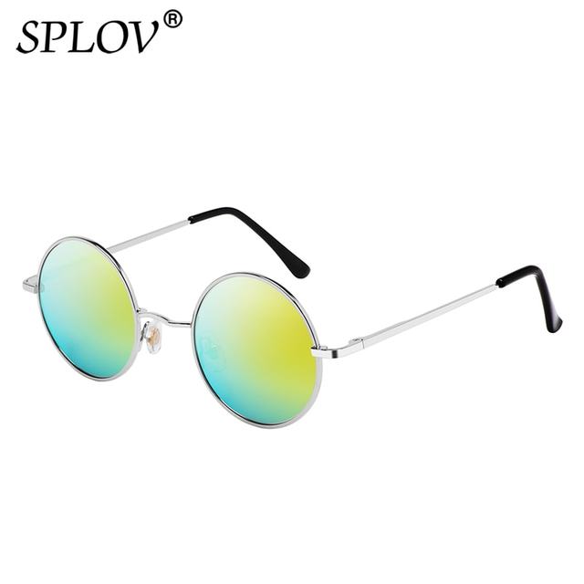 Brand Designer Polarized Round Sunglasses Classic Small Vintage Retro Glasses AV8R
