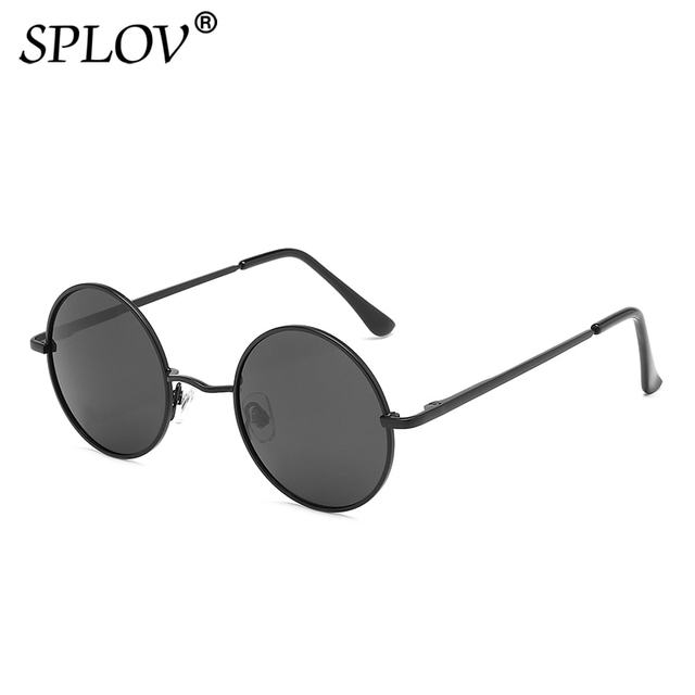 Brand Designer Polarized Round Sunglasses Classic Small Vintage Retro Glasses AV8R