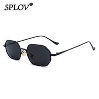 Thumbnail for Small Metal Hexagon Men Women Sunglasses Stylish Square Sun Glasses AV8R