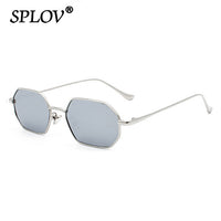 Thumbnail for Small Metal Hexagon Men Women Sunglasses Stylish Square Sun Glasses AV8R