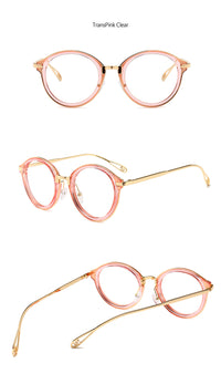 Thumbnail for Round Clip On Sunglasses Men Women Double Layer Removable Lens Detachable Shades Clear Lens AV8R