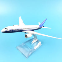 Thumbnail for Original model Boeing 787 Airlines Aeroplane model B787 airplane 16CM Metal alloy diecast 1:400 airplane model toys Collectible AV8R