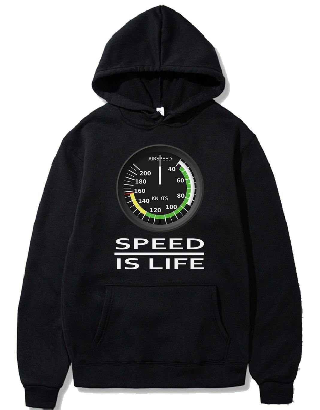 SPEED IS LIFE PULLOVER THE AV8R