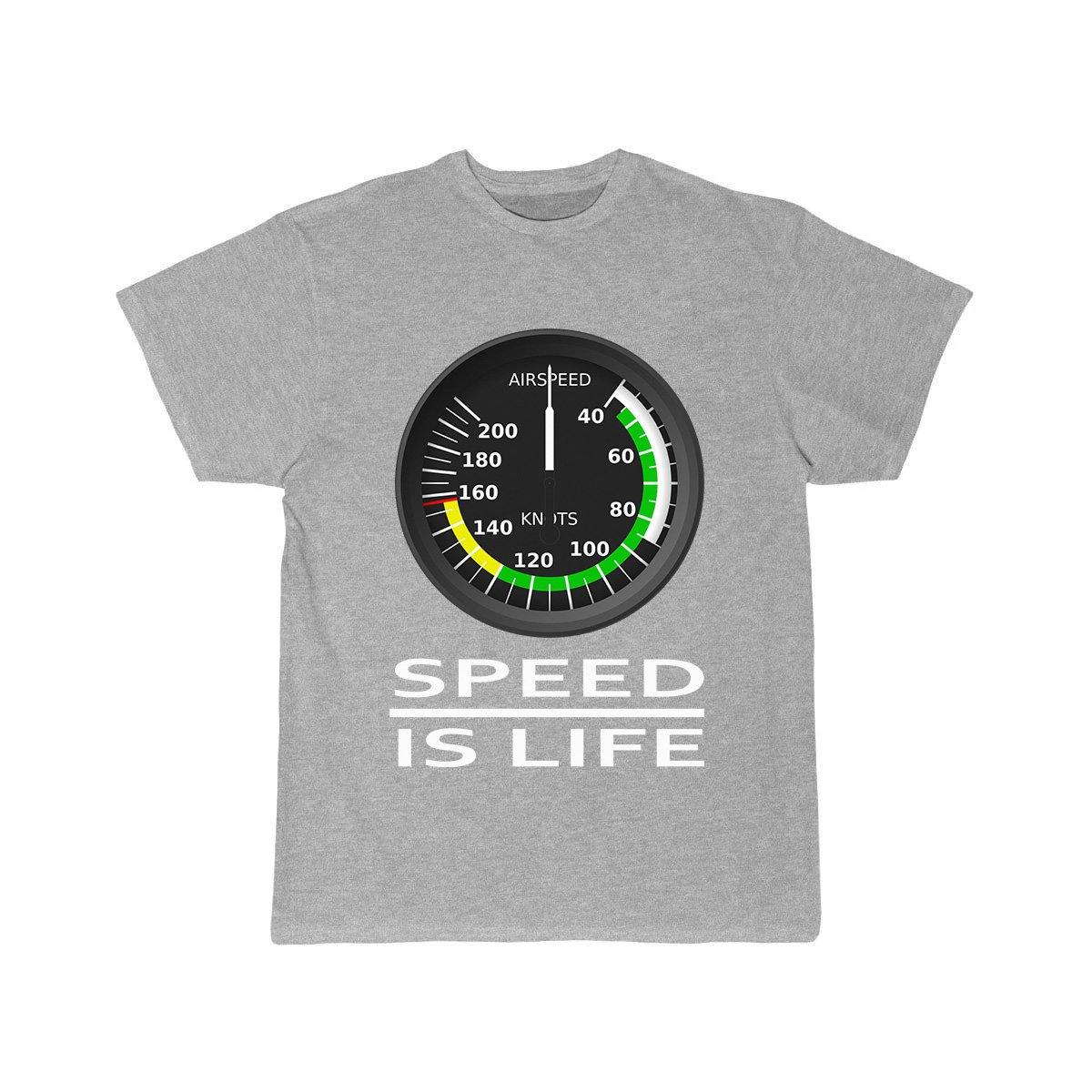 SPEED IS LIFE T SHIRT THE AV8R