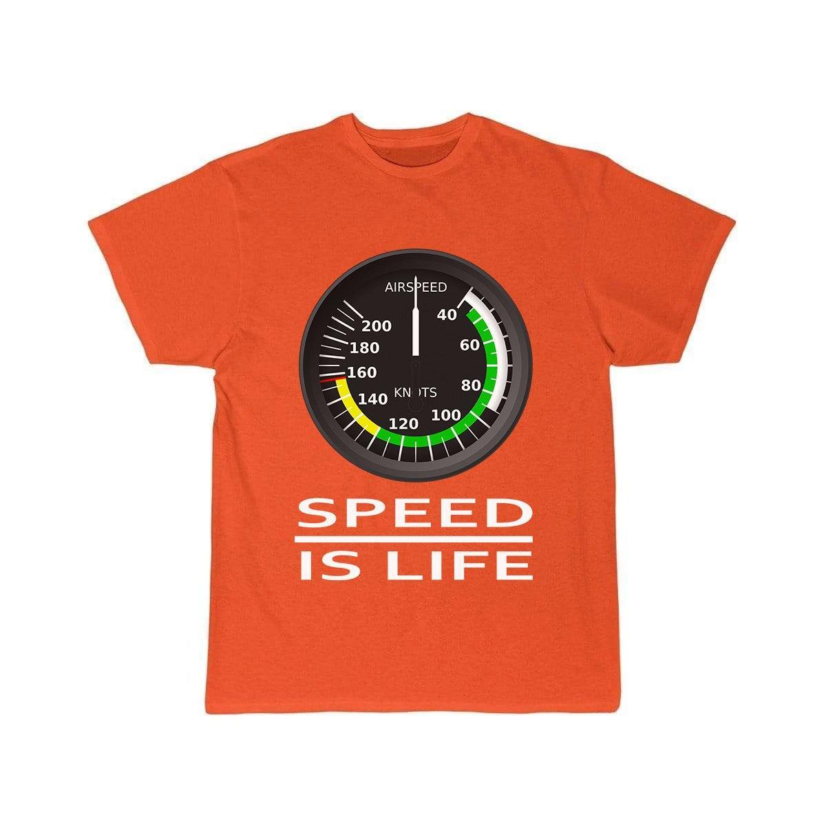 SPEED IS LIFE T SHIRT THE AV8R