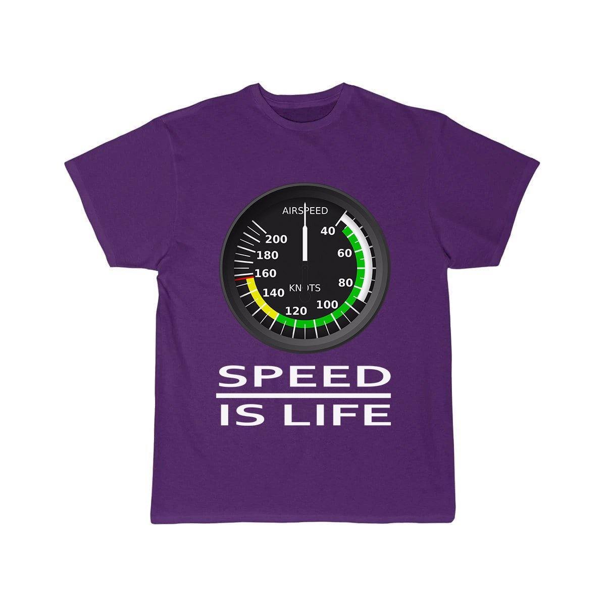 SPEED IS LIFE T SHIRT THE AV8R