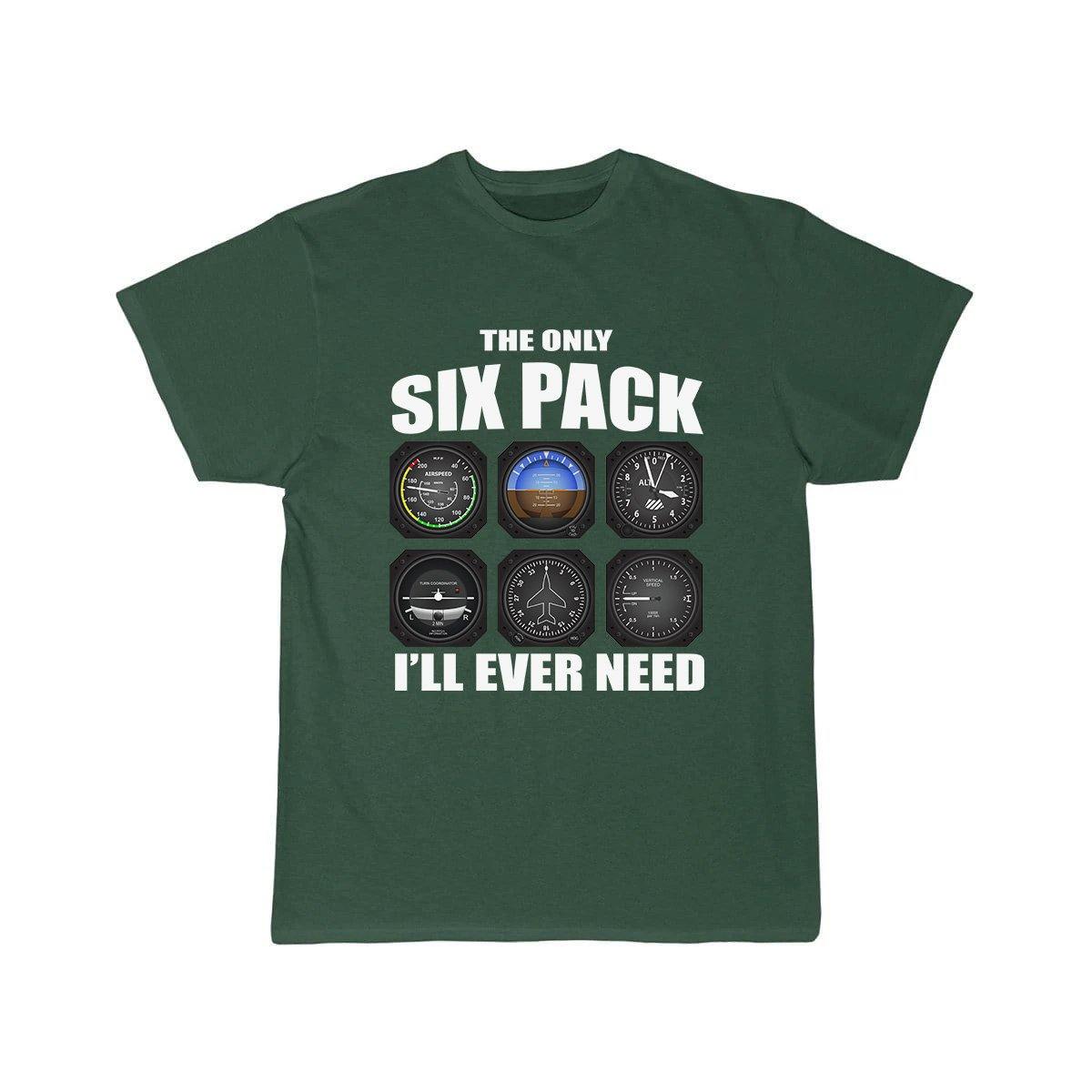 THE ONLY SIX PACK I'LL EVER NEED T SHIRT THE AV8R