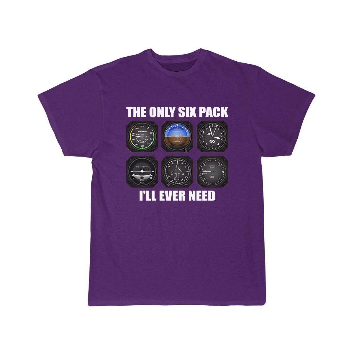 THE ONLY SIX PACK I'LL EVER NEED T SHIRT THE AV8R