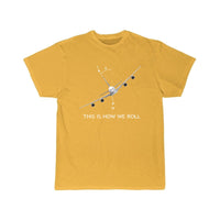 Thumbnail for THIS IS HOW WE ROLL AIRBUS A380 DESIGNED T SHIRT6358974 THE AV8R