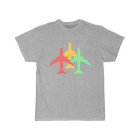 Thumbnail for THREE COLOUR AIRPLANE DESIGNED T SHIRT THE AV8R