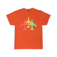 Thumbnail for THREE COLOUR AIRPLANE DESIGNED T SHIRT THE AV8R