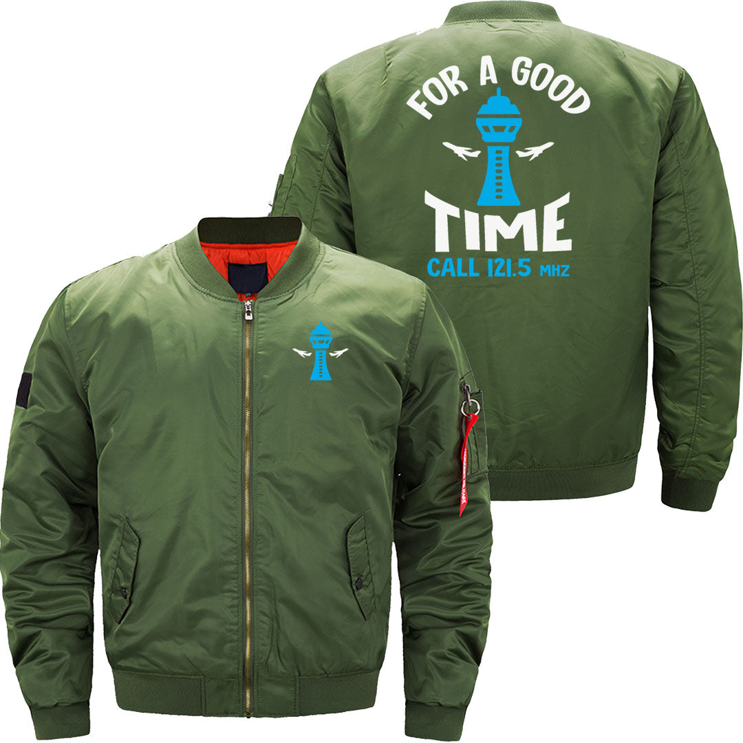 For a Good Time Call Funny Air Traffic Con JACKET THE AV8R